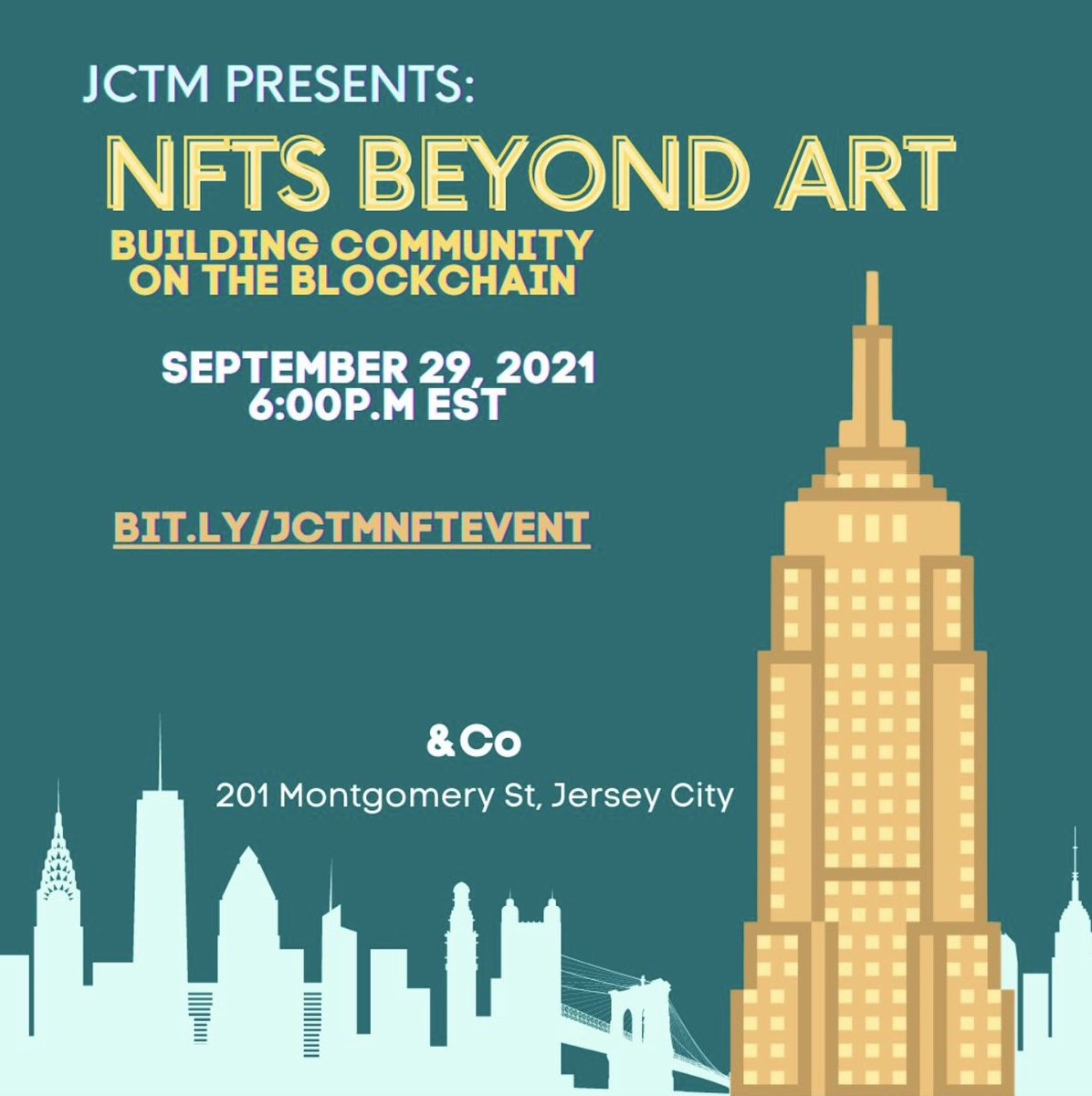 serto_id's tweet photo. Join Serto Co-Founder @provenauthority at the Jersey City Tech Meetup tomorrow to discuss verifiable data, the global rise of web3 and why you can't just right-click-and-save NFTs. 

6pm in Jersey City -- see you there!  
@ConsenSys @jctechmeetup https://t.co/G63SPJ3OiB