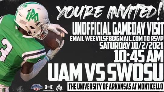 runh33's tweet photo. I want to thank @UAMonticello for the invite to their unofficial gameday visit! what a great experience. can’t wait for Saturday #OTH @BarstoolAubrey @AubreyRecruit https://t.co/Cire0QwWWS
