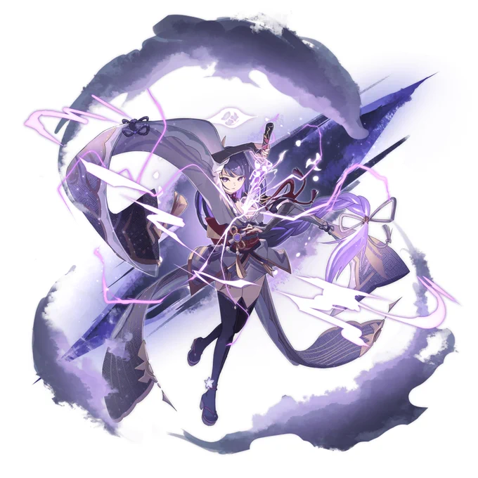 #原神 #GenshinImpact 
Raiden 