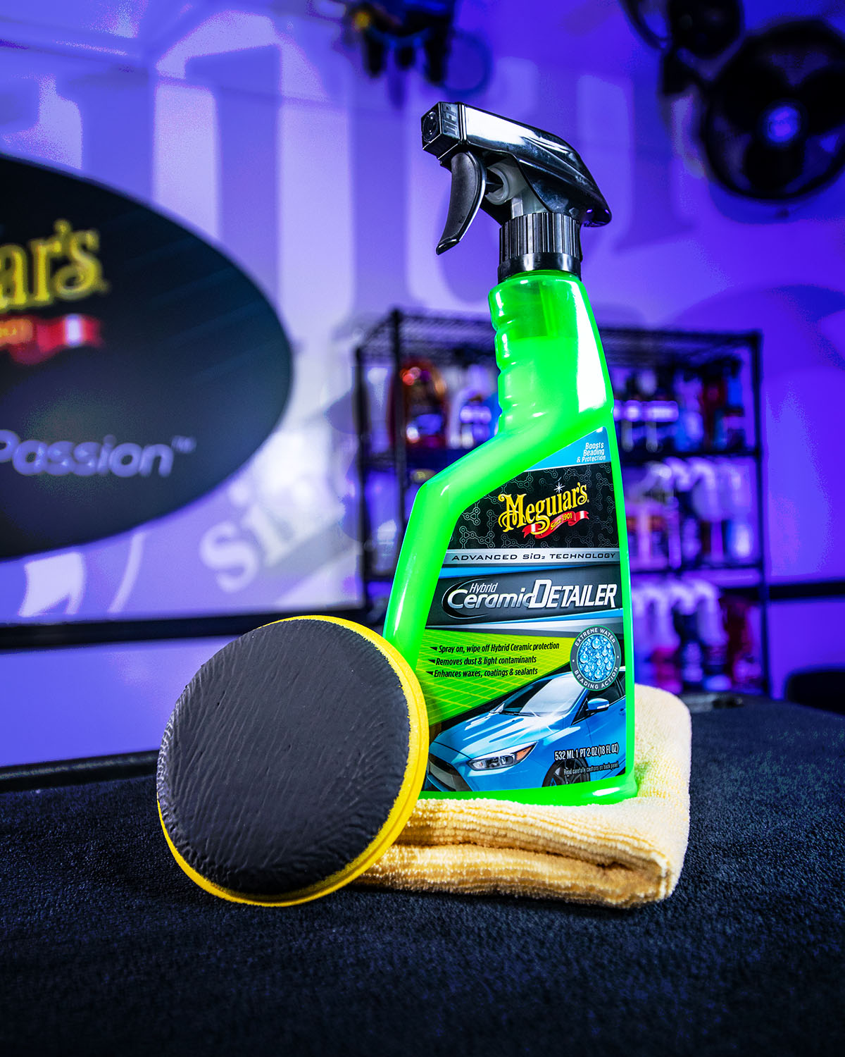 Meguiars Quik Spray Wax Blue