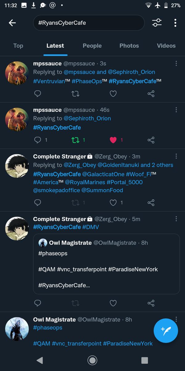 mpssauce's tweet photo. #RyansCyberCafe #comlink #comlink_ryans #Ventruvian @GalacticatOne #Woof_Fi™ https://t.co/FoQMv1D43b