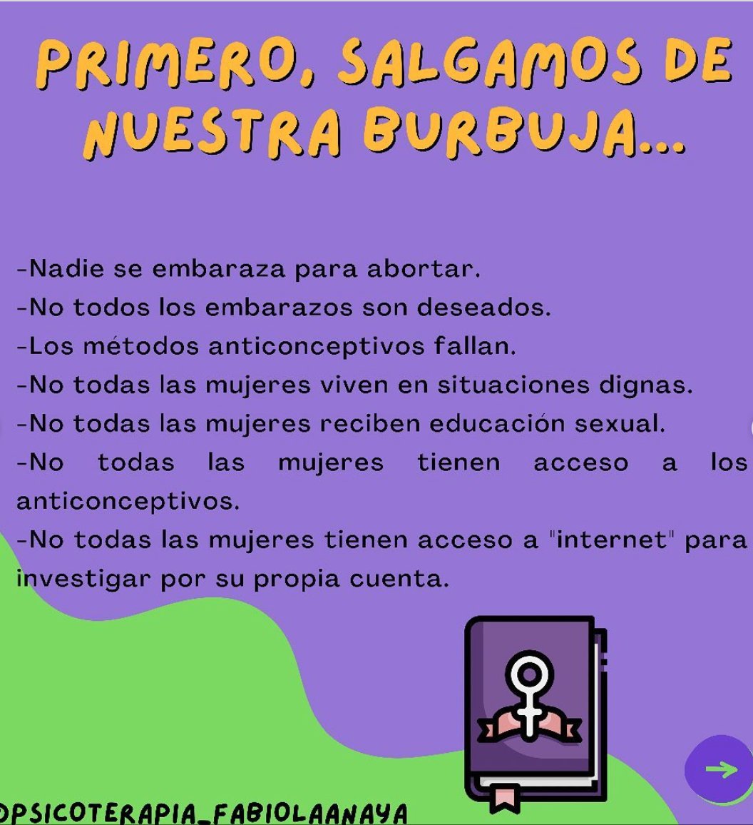 soymariaca's tweet photo. Ninguna mujer se siente feliz por someterse a un aborto, pero es un procedimiento que existe y que debe ser seguro y legal. Las condiciones y contextos de todas las mujeres no son los mismos, nuestra lucha es por todas 💚 #28S #28SConDerechosParaTodas #28Sep #MujerYVidaMX https://t.co/8dZMGwpgp7