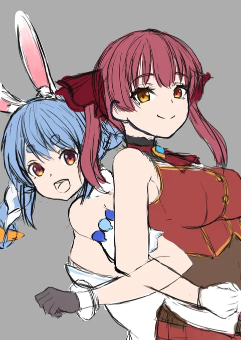 たまにはラフでもあげてみよう
wip 
