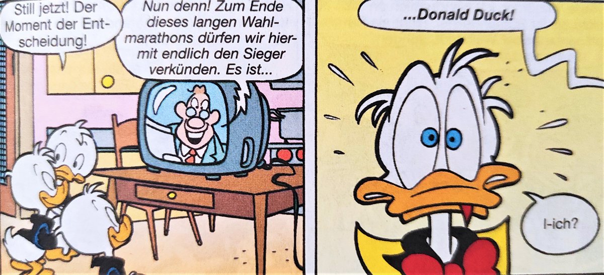 Donald Duck for president.
#DonaldDuck #Bundestagswahl2021 #Präsident