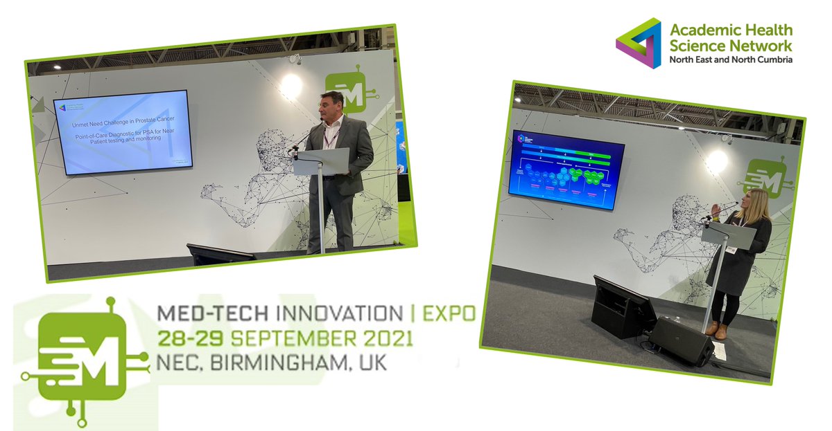 Thanks to everyone who joined us at #MedTechExpo for our presentation on the Med-Tech Introducing Stage - it was great to share our #InnovationPathway work and to discuss the #Medtech support and opportunities within the region @StephenLynn_ @jodynichols1 @medtechonline