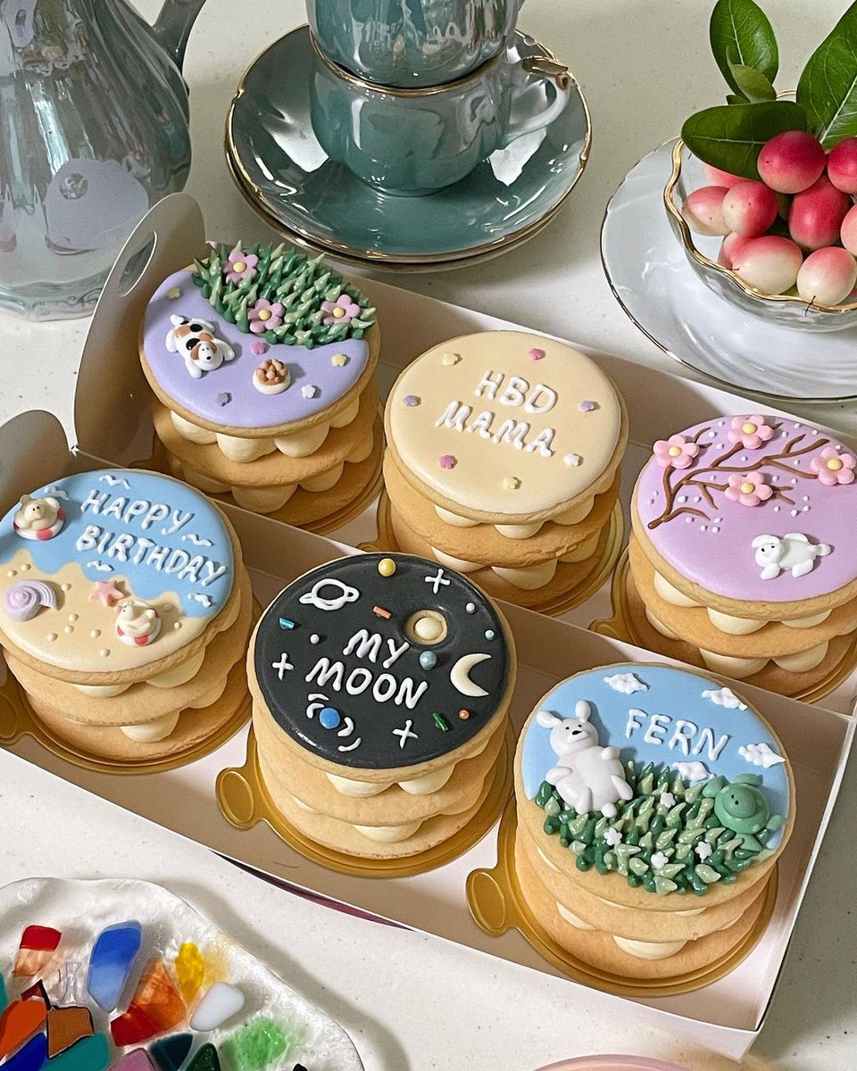 daily_dolce's tweet photo. Cream tarts by _whydough https://t.co/9uCNWb0pkh