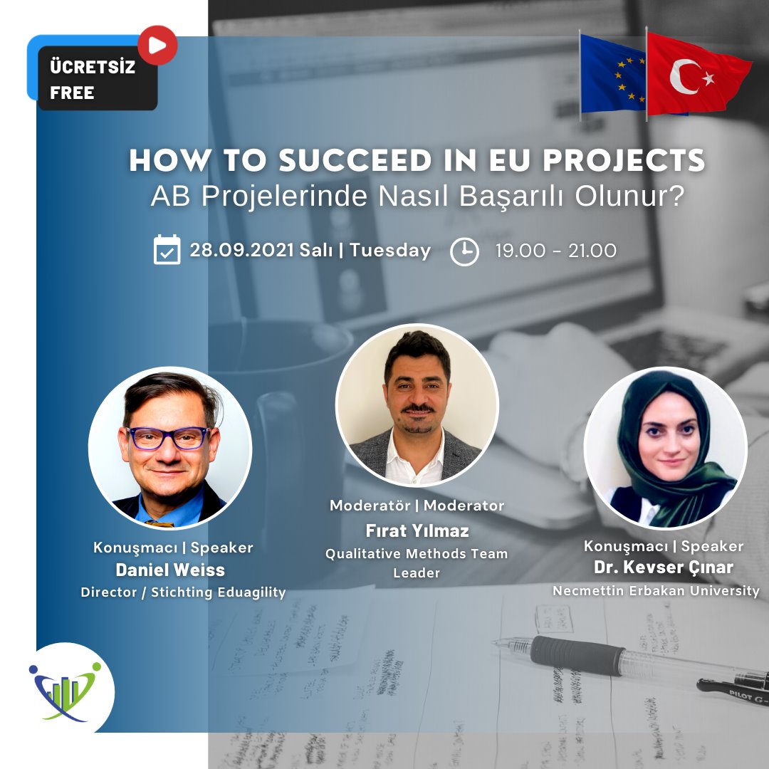 📣 CANLI YAYINDAYIZ! 

“AB Projelerinde Nasıl Başarılı Olunur?” başlıklı seminerimize katılmak için linke tıklayın! 👉 bit.ly/3ofwAkn

#İstarAraştırma #İstarAkademi #ABProjeleri #Webinar #Seminer #Araştırma #Analiz #Eğitim #Etkinlik #ProjeYönetimi #Akademi #Tez #Makale
