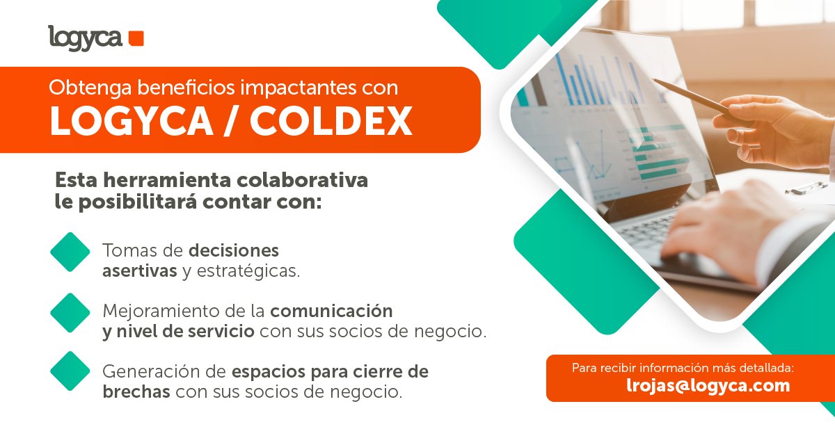 LOGYCA_Org's tweet photo. 🔝 Obtenga grandes beneficios para su organización con la herramienta corporativa #COLDEX que le posibilitará mejorar sus diferentes procesos. Escríba a 👉 lrojas@logyca.com para brindarle toda la información 👇
.
.
.
#Latinoamérica #Centroamérica https://t.co/yk6trcOpAJ