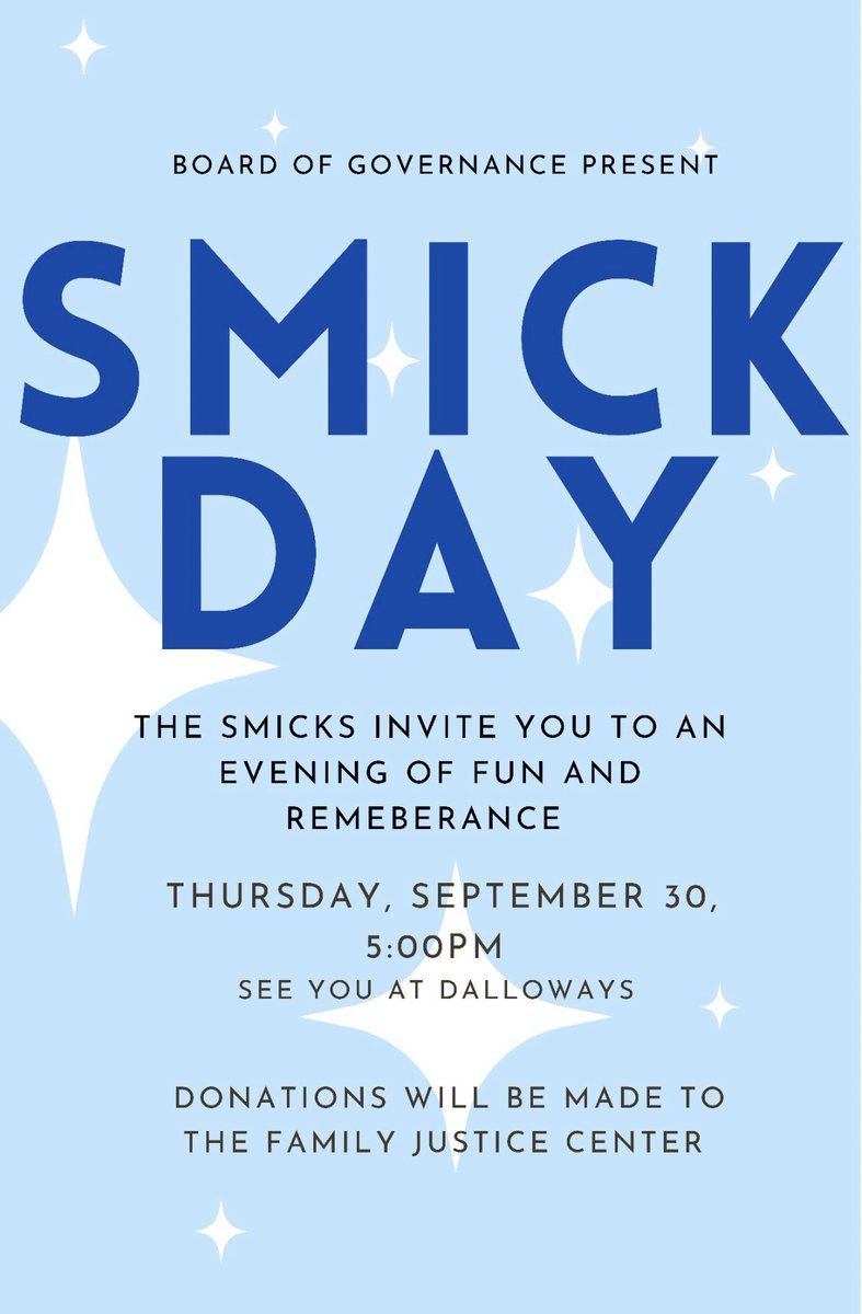 Please join the tri-campus community this Thursday, September 30th, for a very special event in support of Saint Mary’s College 💙💙