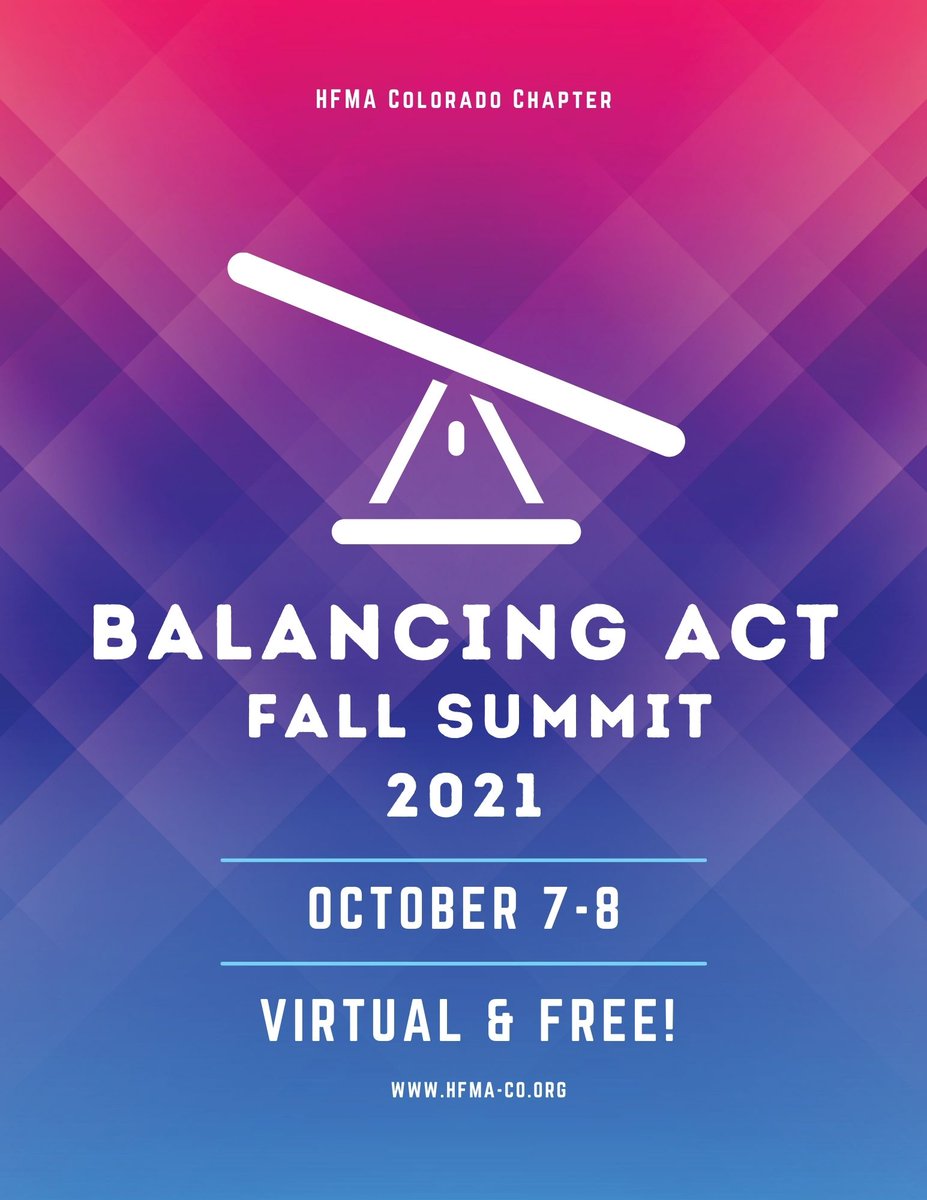 Colorado HFMA tweet media