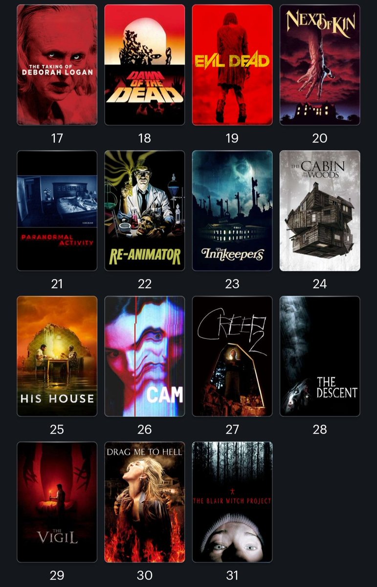 Are you ready to get scared to death this October?? Join us as we bring you #AnUncannyOctober: 31 Days Of Horror films curated by our very own @UncannySteve 🖤

#horrorfilm #Halloween #October2021 <a href="/ARROW_Player/">ARROW</a> <a href="/Shudder_UK/">Shudder UK</a> <a href="/NetflixUK/">Netflix UK & Ireland</a> @amazonprime <a href="/bfinetwork/">BFI NETWORK</a> <a href="/ThePCCLondon/">Prince Charles Cinema</a>