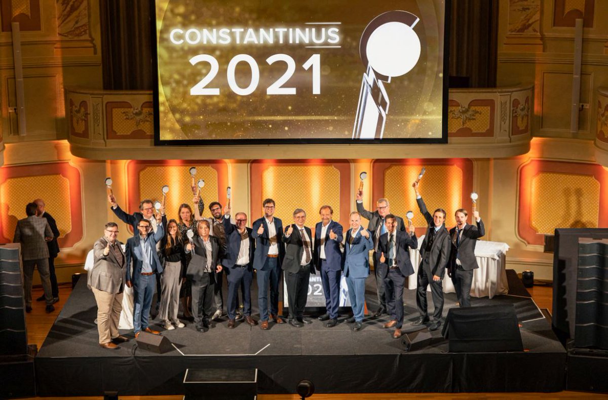 FachverbandUBIT's tweet photo. Der Fachverband #UBIT gratuliert den #acht Gewinnern des #ConstantinusAward2021! 

👉 Mehr erfahren Sie unter https://t.co/86GOyiRtdx

#WirNehmenWissenInBetrieb #Constantinus #Beratung
📷 Alexander Felten https://t.co/AWUAOTrRVE