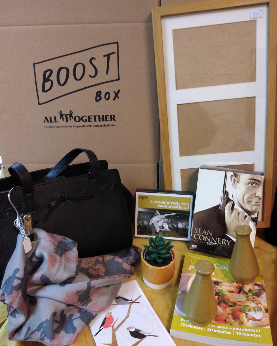 EdinburghAll's tweet photo. Another fine example of a Boost Box 
#AllTogetherEdinburgh #Charityshop #Training #Learningdisabilities #BoostBox https://t.co/7IKDaxjNPw