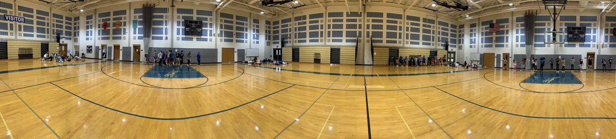 nbcmspe's tweet photo. When the weather doesn’t cooperate. These kids adjust. Safely of course 😷 @nbc_msprincipal @NBHSActivities https://t.co/M3p168uljX
