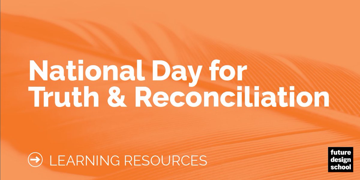 fdesignschool's tweet photo. In honour of the National Day of Truth and Reconciliation, we have created free learning resources for educators. Our goal is to inspire meaningful discussion &amp; reflection as an important first step on the path towards reconciliation. https://t.co/EcVFI2LSfw