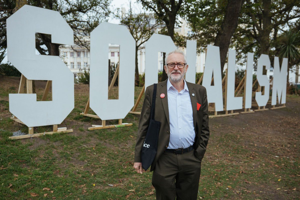 <a href="/jeremycorbyn/">Jeremy Corbyn</a> with a red square <a href="/TWT_NOW/">The World Transformed</a> is simply ✨iconic✨