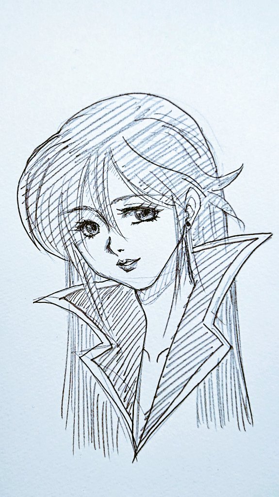 今日の夜のお絵描き 