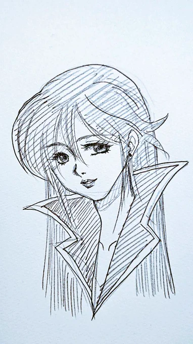 今日の夜のお絵描き 