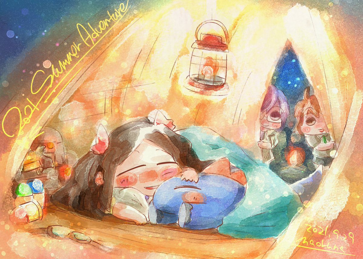 「スヨスヨ・・・ 」|なおるなのイラスト
