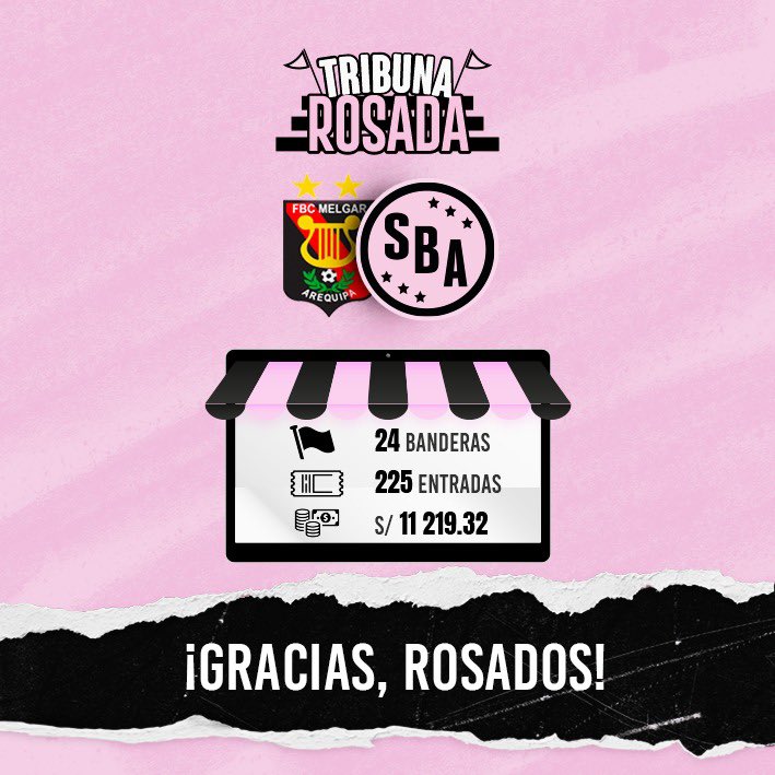 PortalRosado's tweet photo. 📝👉¡Reporte de #TribunaVirtual!

💳💰Los ingresos irán en su totalidad al @sportboys.

🔜 ¿Listos para nuestro próximo partido?

Via: @sportboys
👉 @PortalRosado
#VamosBoys #ElPortalDelHinchaRosado #BoysEsDeSuGente https://t.co/53K7KT40v6
