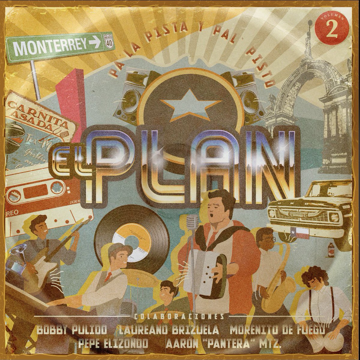 Tenemos dos álbumes nominados a los #LatinGRAMMYs 

#PaLaPistaYPalPistoVol2 de <a href="/ElPlan/">El Plan</a>
Prod. por <a href="/JairAlcala/">Jair Alcalá</a> mezclado por @elingedesherk y masterizado por Jaime Cavazos.
 
#UnBesoEsSuficiente de #GrupoVilax prod por <a href="/Mrfrankchavez/">Mr 4</a> grabado, mezclado y masterizado por Jair Alcalá