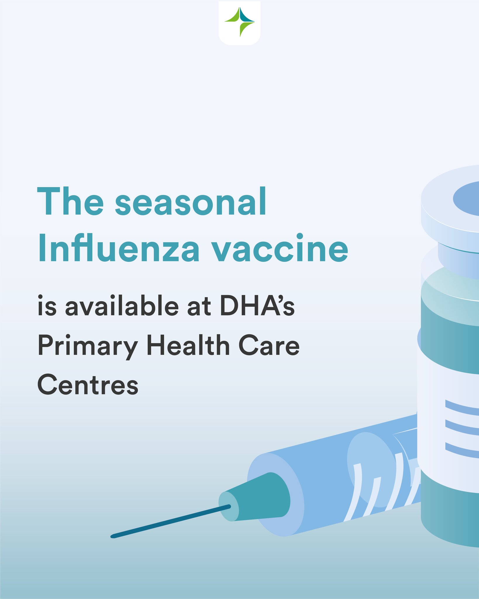 هيئة الصحة بدبي on Twitter "The seasonal Influenza vaccine is available at DHA’s Primary Health