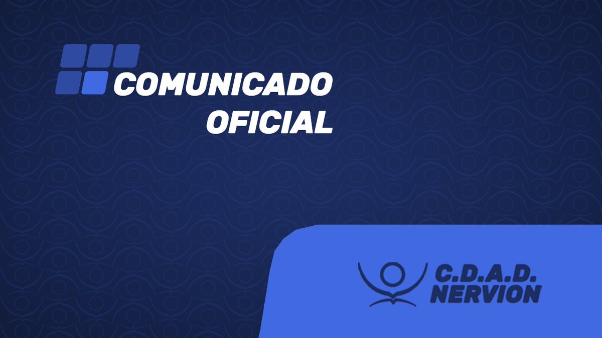 ADNERVION's tweet photo. Comunicado Oficial: El C.D.A.D. Nervión condena cualquier acto racista en el fútbol.

Brindamos todo nuestro apoyo y cariño a nuestro jugador Alejandro Oberogo.

https://t.co/LTHJ2lQ8dw https://t.co/lvbGpfeqOf