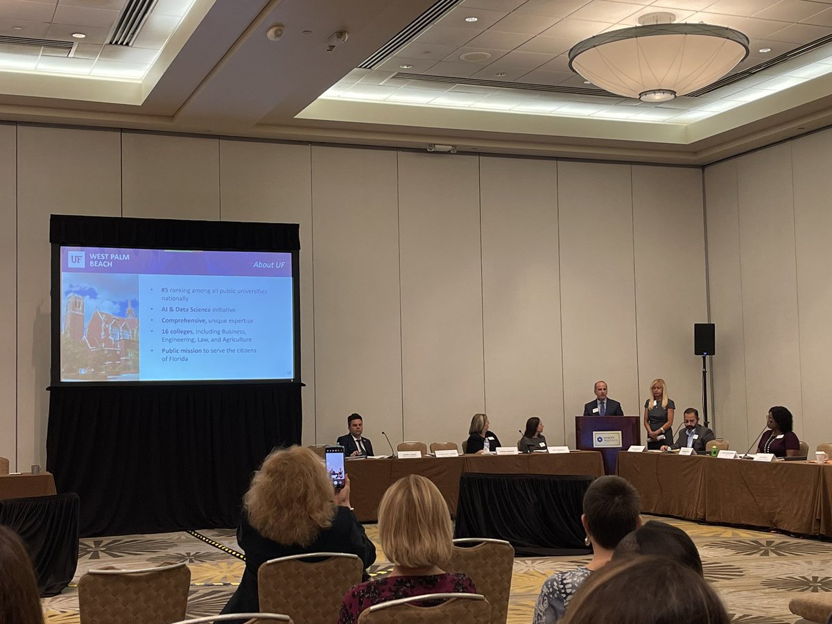 TJVillamil's tweet photo. @kaplanmark giving a presentation about @UF at the @EnterpriseFL board meeting in the beautiful @CityofSarasota #Top5 #GoGators 🐊🐊🐊 https://t.co/BVSoI85vah