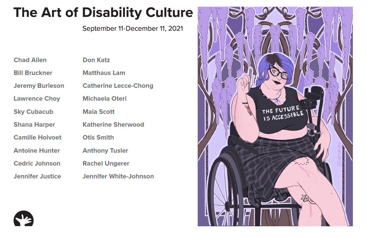 GlobalSFSU's tweet photo. Don't miss The Art of Disability Culture, the @PaloAltoArt Center exhibition Sept 11-Dec 11! @SFStateMuseum Studies faculty Karen Kienzle and Fran Osbourne were both involved in this #exhibition effort. #AccessToArt #AccessibilityInMuseums #MakingMuseumsAccessible https://t.co/kYnIBGkStN