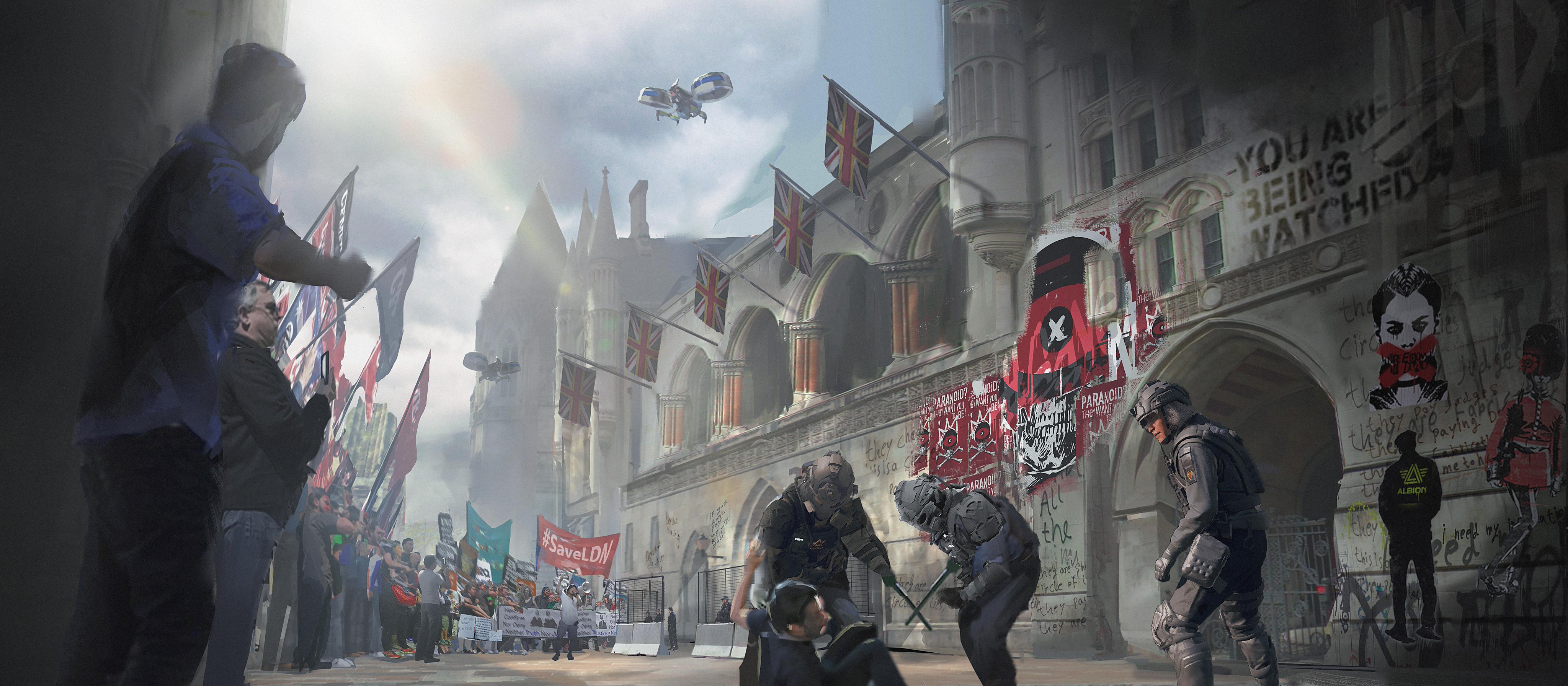 Watch Dogs Legion арт