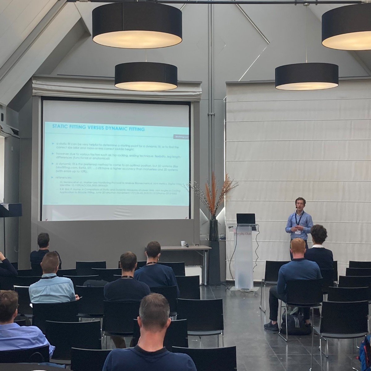 bikefitting_com's tweet photo. Last week https://t.co/EKTHuFpJeo was able to present some of its insights in to all things related to bike fitting during the Science &amp; Cycling conference in Leuven during the UCI World Champs. It was great to share ideas with everyone face to face again on all things cycling! https://t.co/wGnxDAhJrn
