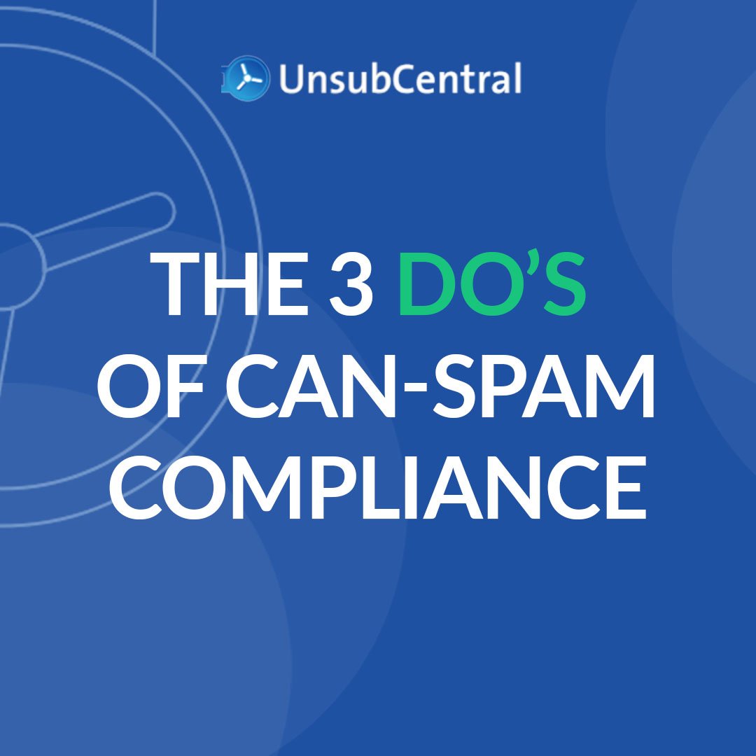 Unsub_Central's tweet photo. Don't put your brand's reputation on the line for preventable CAN-SPAM violations. 

The penalties for non-compliance can exceed over $40,000 with no maximum penalty. Honor your opt-out requests quickly and consistently: https://t.co/HyvxXEYQ7B

#UnsubCentral #CANSPAMCompliance https://t.co/BjWLb9DqZO