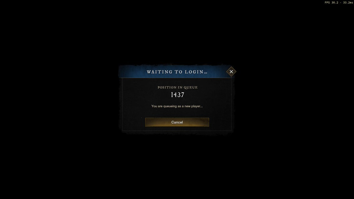 CorgiTeddy's tweet image. Waiting for 72% of the server population cap to quit to @playnewworld on the first day. I’m lucky. Some servers had over 50k of people waiting with reports of estimating time remaining as days… This is an embarrassment for Amazon, known for its cloud services.