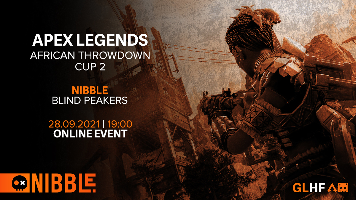 nibbleafrica's tweet photo. Going live at 7PM tonight is the @NODWINGamingAF #AfricanThrowdown, and you can be sure that NIBBLE Blind Peakers will be representing on the battlefield

Watch them compete on the NODWIN Twitch channel:
https://t.co/yz34zuk8MJ

#MakeItMore #NIBBLEEsports https://t.co/FNXX7Bqspe