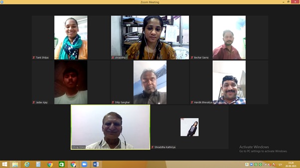 srsanghar's tweet photo. #Shraddhaben today called a review meeting with the mentors who took the #gender class under the #Gender_Foundation_Program and #Gender_Action_for_Equalit_Program, which was also attended by Mr.@dhirenvagadia Sirji, Director of @hariraj_vo . https://t.co/ePAx1gAz1G