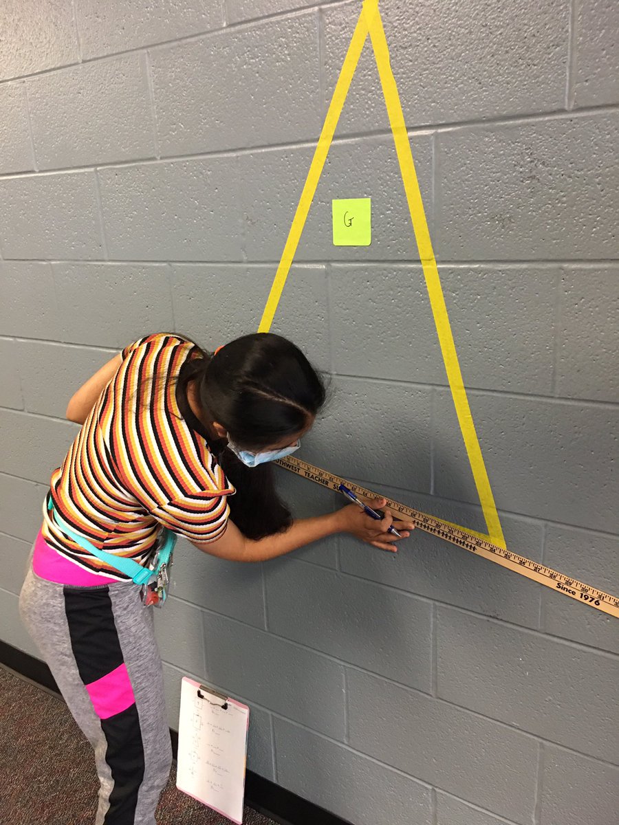 _debraboles's tweet photo. Students having fun calculating perimeter.  Mrs. Boles THS PALS math class.  #lovelaughterlearninginTISD #nannewt @BurchTawnya @kwake32 @Nannewt https://t.co/BGP07QfJ2e