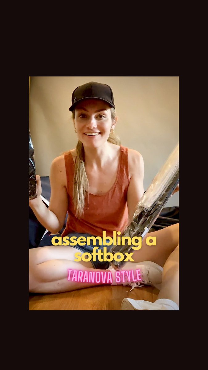 torytaranova's tweet photo. Today I built a soft box! Everyday a new challenge as a business owner &amp; a filmmaker https://t.co/fF1co8BYLF #womeninbusiness #Entrepreneurship #filmmaking #diy #femaleempowerment #Building #BuildTheArk https://t.co/UB5j37jir4
