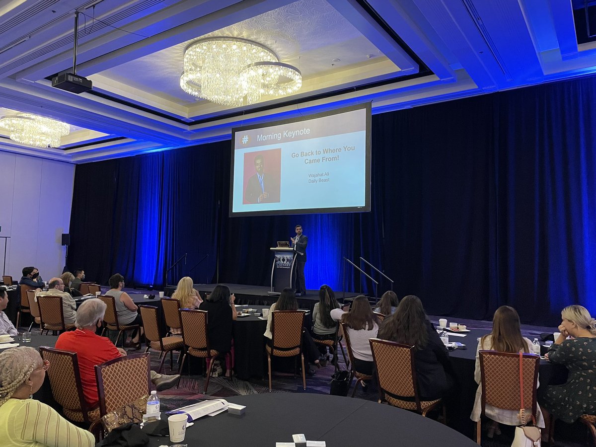 PRSAsandiego's tweet photo. “If you’re not telling your story, it is being told to you.” -Wajahat Ali, @thedailybeast
Enjoying this morning’s keynote with @WajahatAli, who is discussing how the power of storytelling helped him forge his own identity. #diversity #prsawdc #wdc2021 #prsa https://t.co/Q8cdJsq12D