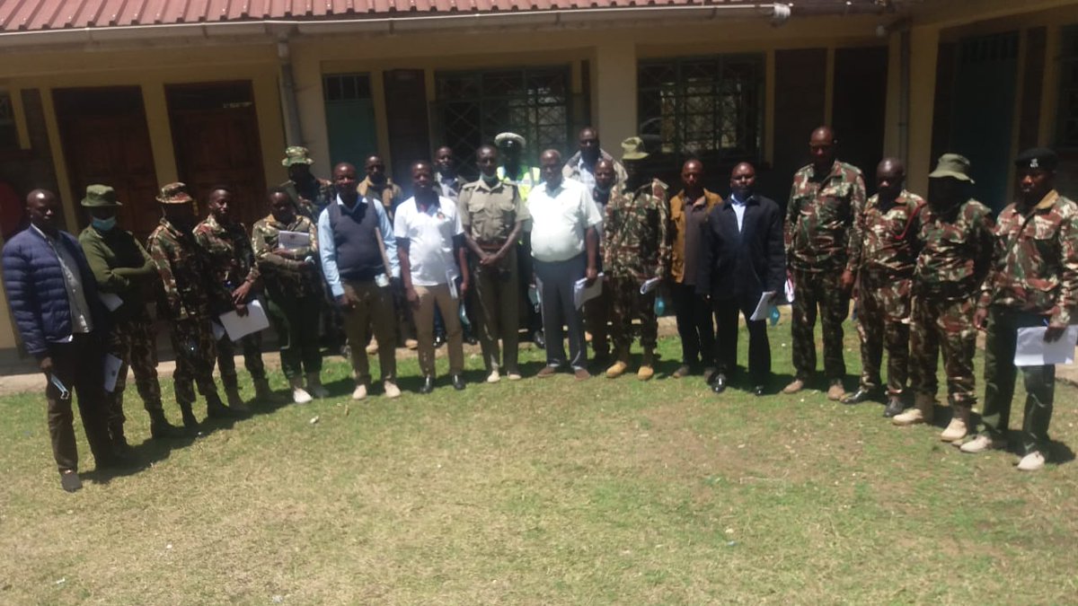 matundura78's tweet photo. Worthy two days spent with law enforcement officers from Narok South. Dedicated team officers protecting the Mau Forest Complex. Shared @ODPP_KE expectations during investigations. Thanks to CCIO Narok County for facilitating part of the workshop. Amazing stuff lined up. https://t.co/0rSKxtukEK