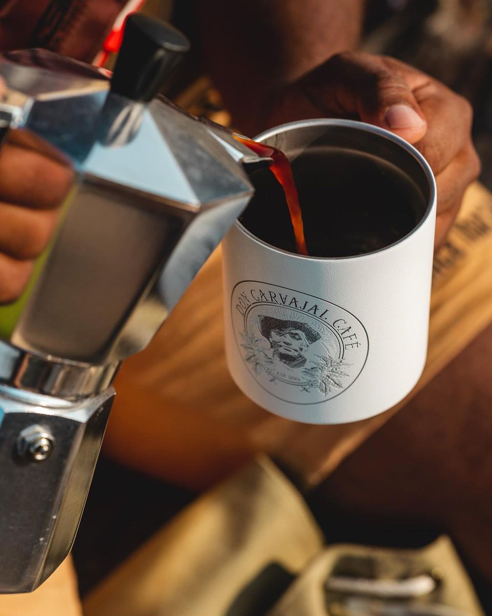 "The last 18 months have been a wild journey for everyone. A Don Carvajal Cafe branded Camp Cup and our Greca blend is the perfect companion for your journey" - <a href="/DonCarvajalCafe/">Don Carvajal Café</a> 
Click the link to get their #CustoMiiR Camp Cups and roasts.
ow.ly/JKWN50GfC8K
-
#MiiR