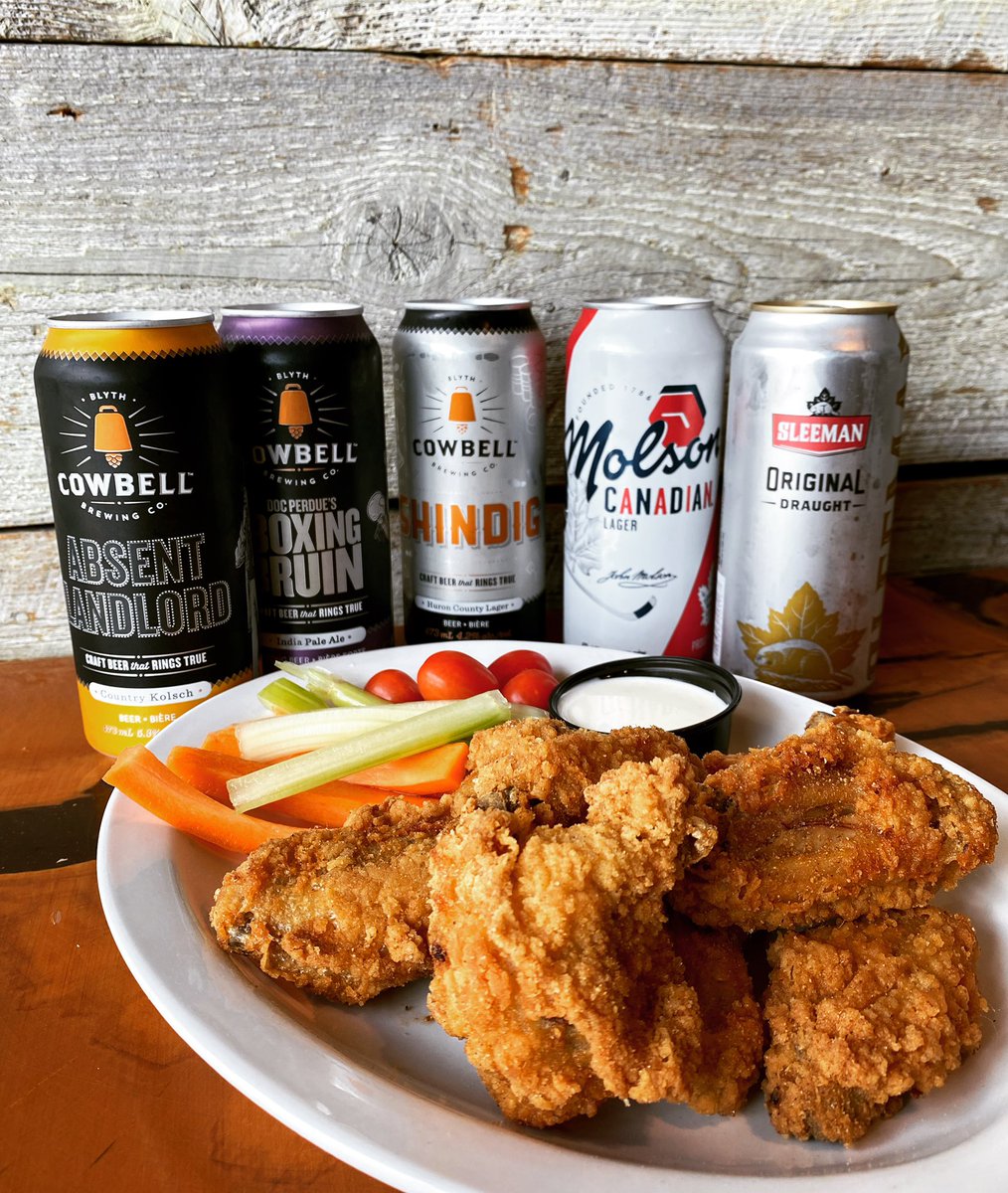 Today we're featuring dry rub mango habanero wings! It's also National Drink Beer Day🍺 Enjoy any one of our domestic tall cans for only $4.25. Cheers