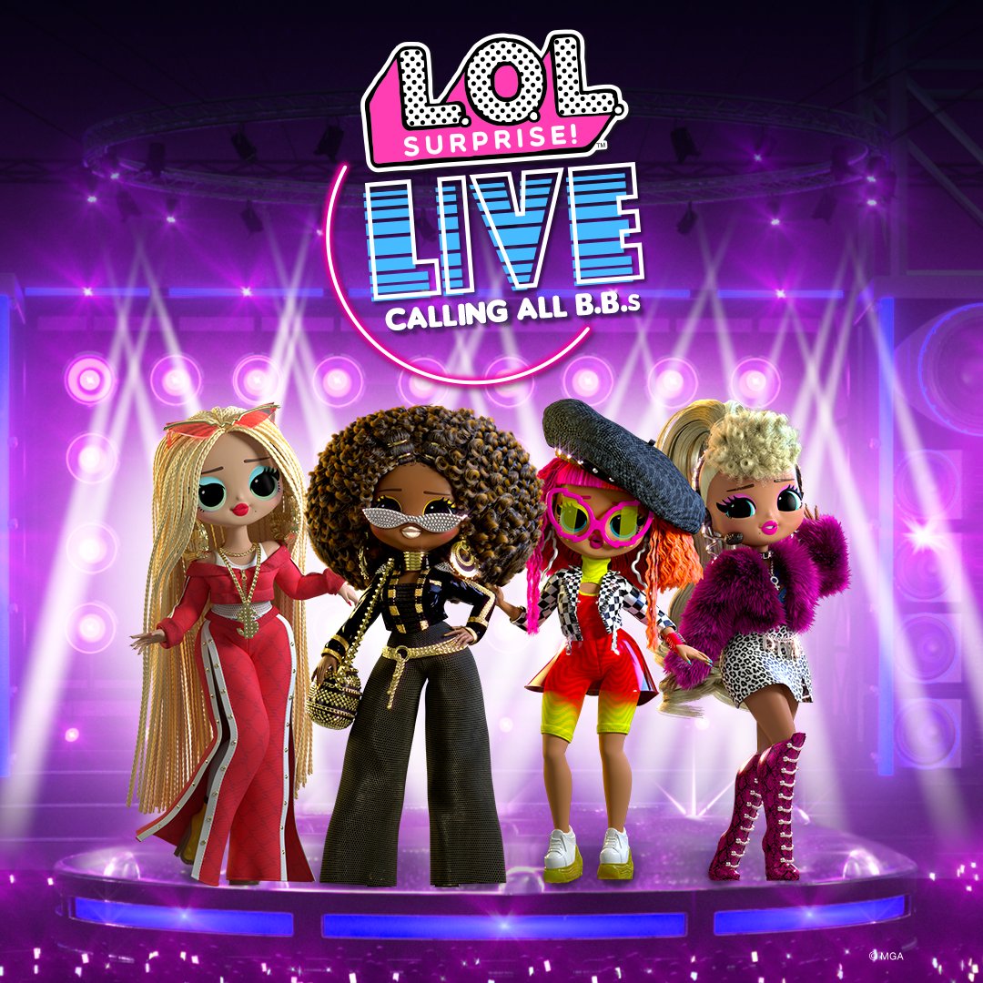 reallolsurprise's tweet photo. Due to the rising COVID-19 cases nationwide from the Delta variant, The L.O.L. Surprise! Live Calling All B.B.s Tour is being rescheduled to Spring 2022. Please hold on to your tickets as they will be valid for the rescheduled dates. (1/3) https://t.co/85uzjFpz2J
