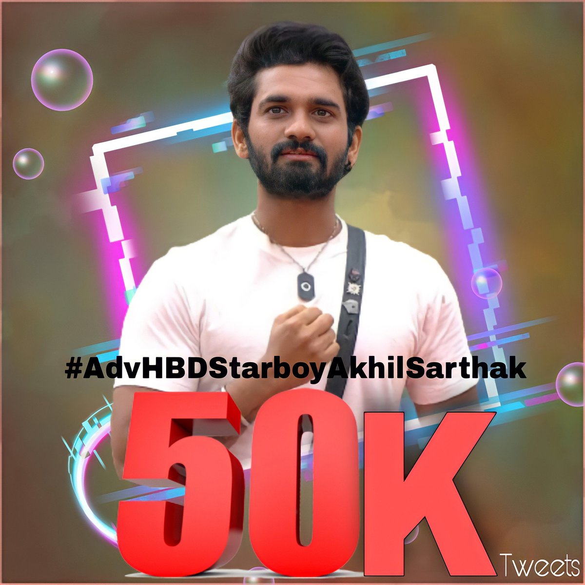 AkhilS_Trends17's tweet photo. #AdvHBDStarboyAkhilSarthak

Done with 50K guys....keep going https://t.co/k9q757tINv