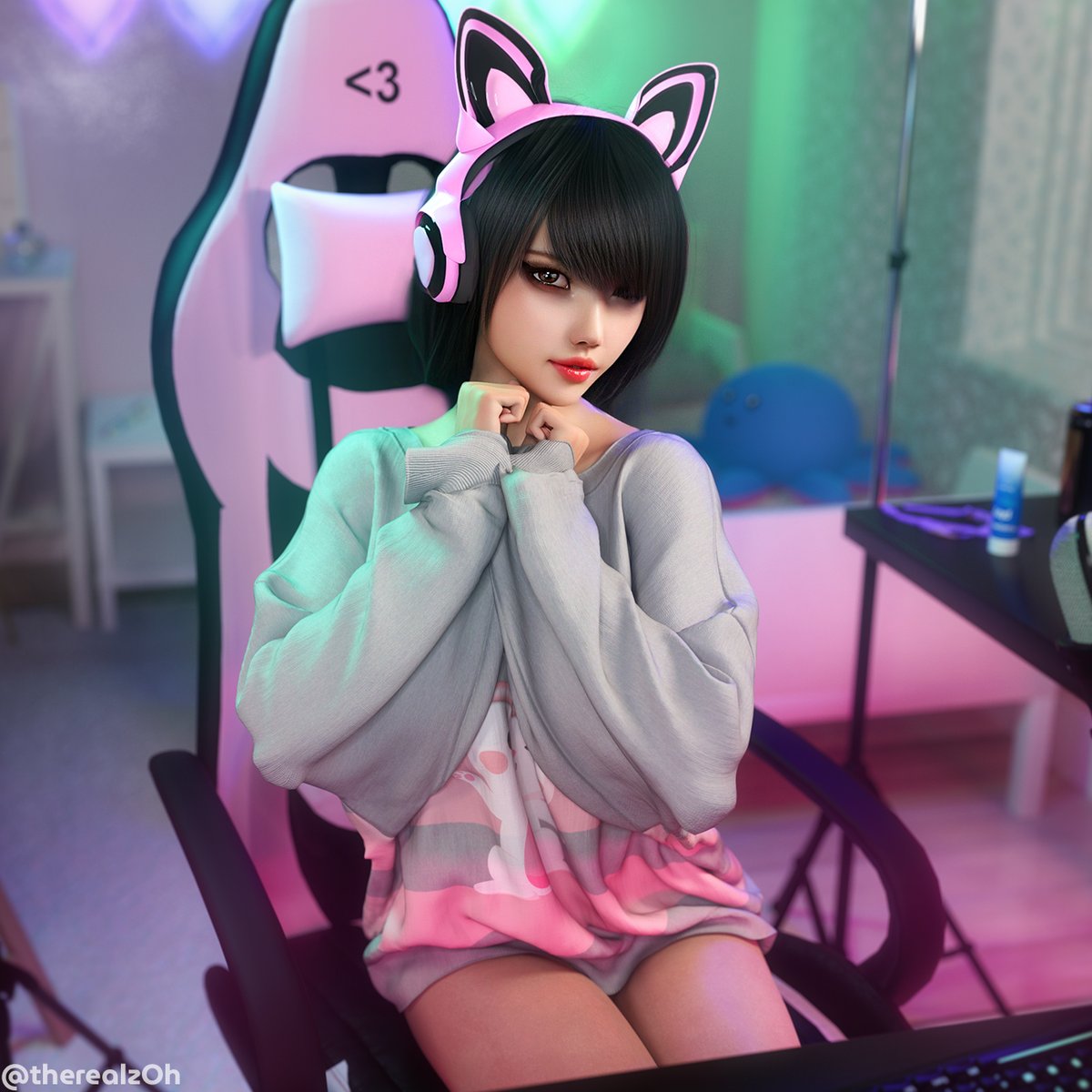 therealzOh's tweet photo. "Terms of Service"

Gotta watch out for the cute ones😏

Heavily inspired by the legendary @Shadbase's twitch thot comics from like 2 years ago.

Thanks to @Ilyana3D and @7GraphicsNSFW for being cringy in chat😆

Higher res: https://t.co/ebpLEEDO4i

No-overlay versions on Patreon https://t.co/ssNIf7O4Q3