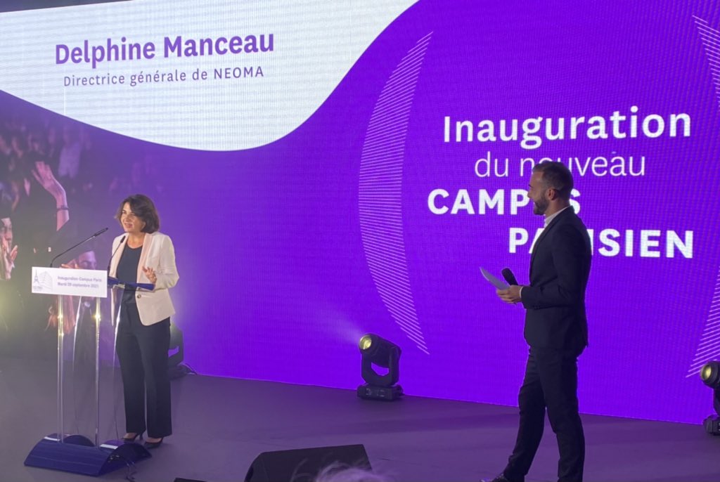 ecricome's tweet image. #150yearsofpassion @NEOMAbs inaugure ce soir son nouveau campus parisien et célèbre ses 150 ans ! Très beau campus ! @delphmanceau @Leclerc_MEL @Anne_Hidalgo