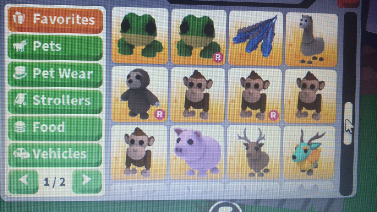 punkziggler's tweet photo. Trading these :D I don’t offer not very good at it (*'ｪ'*) 
Like= nty☹︎ #adoptmetrading #AMtrades #AMTradingTuesday #roblox #Adoptmetrades #adoptmeoffer #AdoptmeRoblox #adoptmetradeoffer #adoptmetradings #adoptme https://t.co/nl6sugxgQh