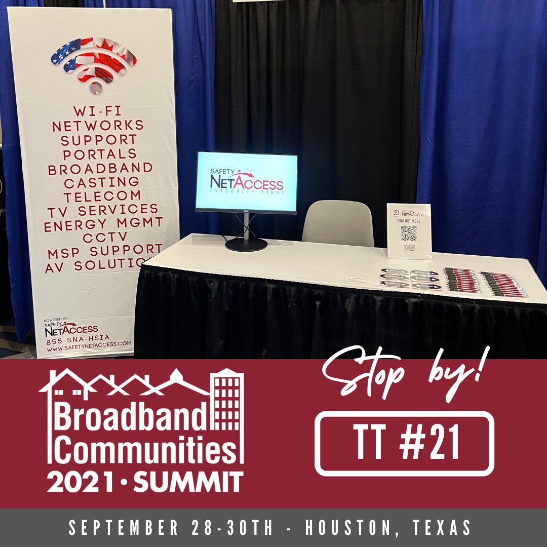 safetynetaccess's tweet photo. We are at the @bbcmag Summit in Houston, Texas this week!
Make sure you stop by TT #21 to say hi to Dave Elder!
#integrityfirst #apartmenttech #bbcmag #bbcsummit #mdutechnology #mdutech https://t.co/8KAtuejlFG