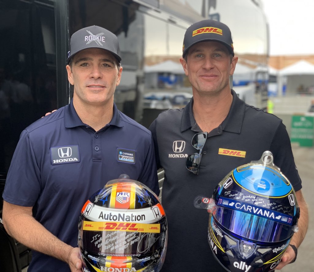 JimmieJohnson's tweet photo. Still going. #HelmetSwap https://t.co/4zaXATqAcP