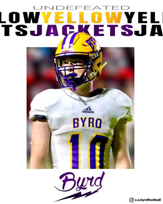 cebyrd_football's tweet photo. #UnfinishedBusiness #Undefeated #ByrdBuilt 🐝 https://t.co/zBS81VoSUn