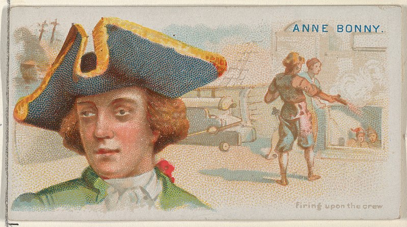 This week's #FolkloreThursday theme is pirates and the deep seas! (Image: The Jefferson R. Burdick Collection, via wikimedia commons)